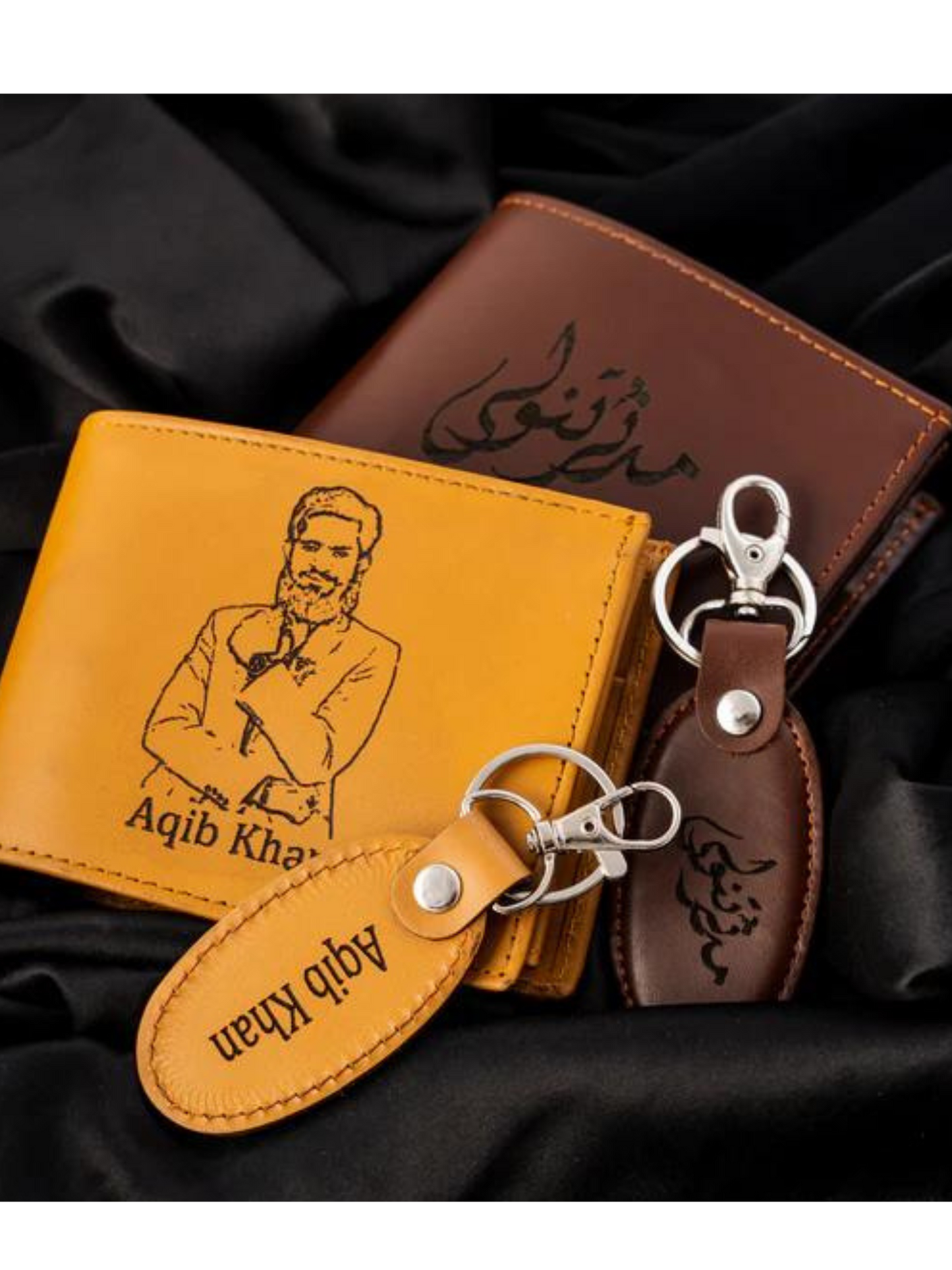 Customize Wallet with Free Key Chain